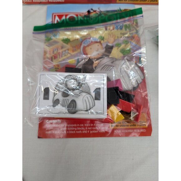 Monopoly Town Children's Monopoly Game Parker Brothers Hasbro 2007 Complete - Picture 3 of 8